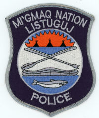CANADA,QUEBEC,MIGMAQ NATION LISTUGUJ POLICE 1
